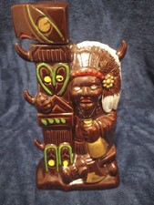Vintage Glazed Ceramic Indian