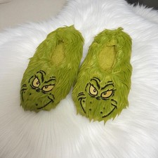 Luxury Green Furry Grinch Face