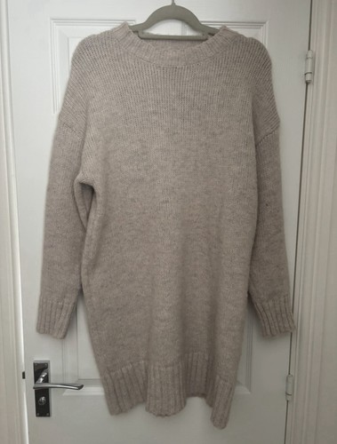 Primark beige jumper dress - primark,