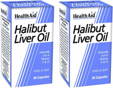Halibut Liver Oil Pack of 2 X