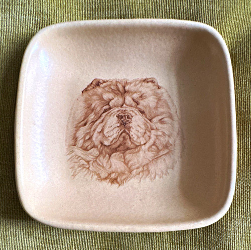 Vintage honiton pottery chow - pottery,