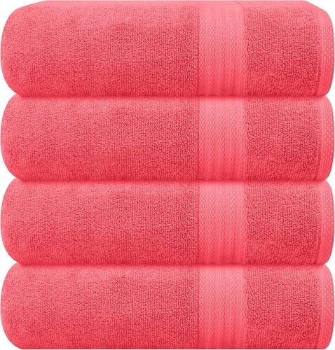100 pure cotton bath towels - bath,