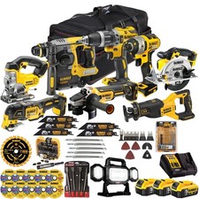 Dewalt 18V 9 Piece Power Tool