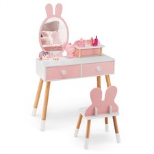 Kids Vanity Table Set Dressing