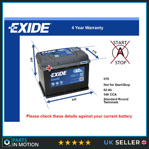 Battery fits dodge - fits,
