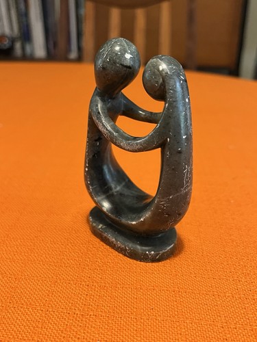 Soapstone carved figures - soapstone,