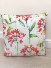 Cushion Cover, 16”x 16” made In Voyage Maison Clovelly fabric Russett