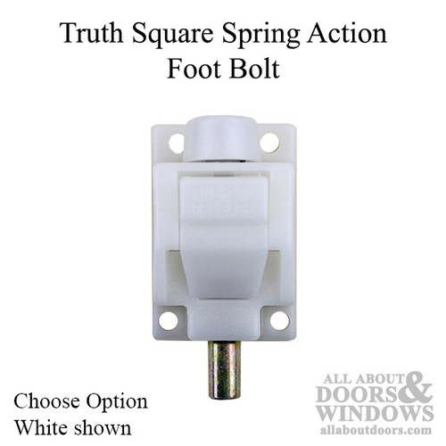 Foot bolt fits sliding patio - foot,