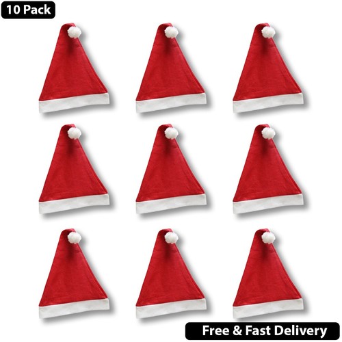 10x christmas santa - santa, bulk