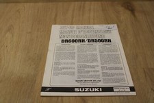 Suzuki DR600RH/DR500RH Montageanleitung 99505-01527-011  1987 xb8403