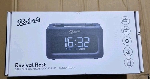 Roberts bedside clock radio - clock,