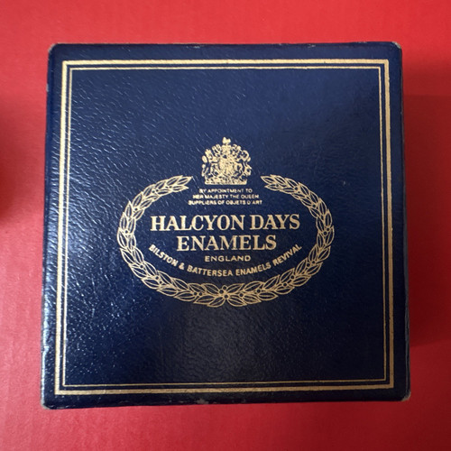 Halcyon days enamels blue - days,