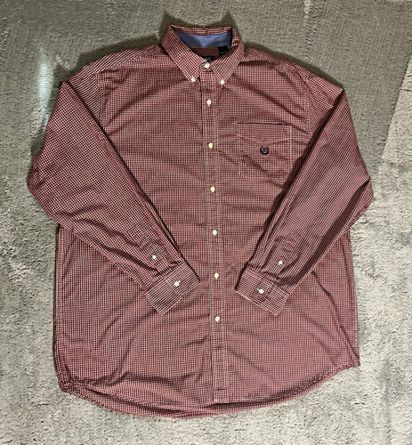 Chaps mens shirt - mens, red