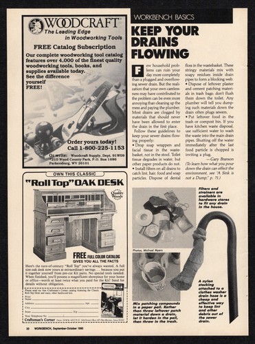 1990 woodcraft woodworking - woodcraft,