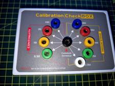 calibration check box. Good Condition Checked.