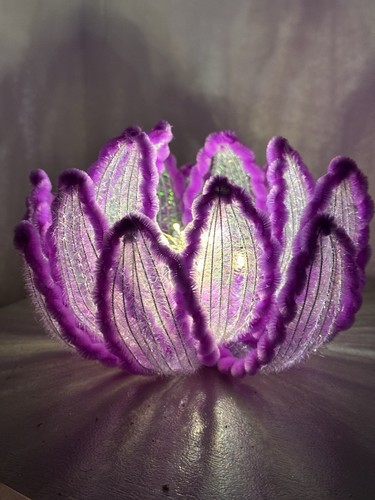 Handmade pink lotus flower - handmade,
