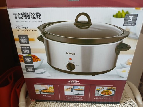 Tower slow cooker - 3.5l,