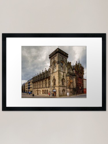 Dundee royal exchange - exchange, framed