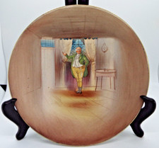 VINTAGE GRIMWADES DICKENS SERIES MR MICAWBER 23 cm PLATE