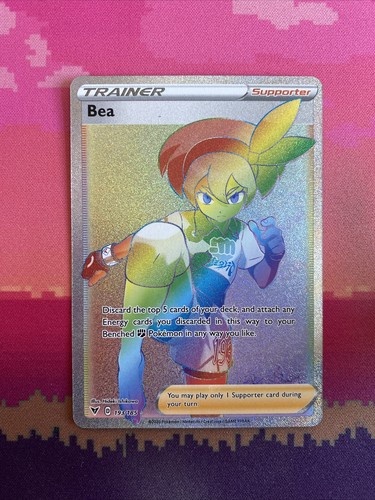 Pokemon card bea - card,