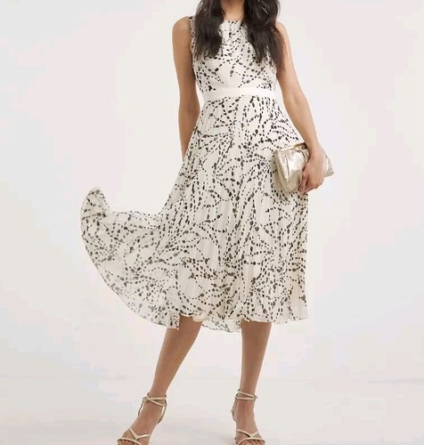 Joanna hope dress mono cream - hope,