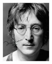 John Lennon Autograph Signed Photo Print