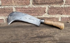 Vintage 9” Whitehouse Hedgehog Billhook Axe Garden Hedge Slasher Old Tool