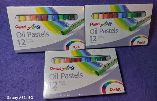 Packs pentel oil - pentel,