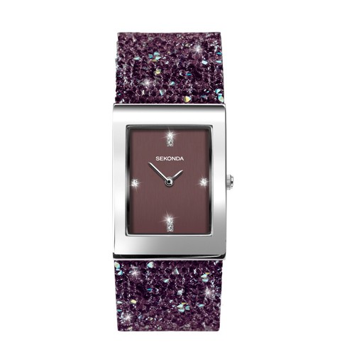 Sekonda rocks ladies purple - rocks,