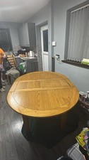 Solid Oak Extendable Dining