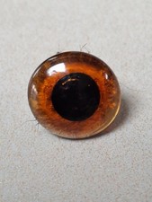 ROCKING HORSE ANTIQUE SINGLE REPLACEMENT EYE FOR RESTORATION BROWN