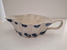 Antique sauce boat blue and - antique,
