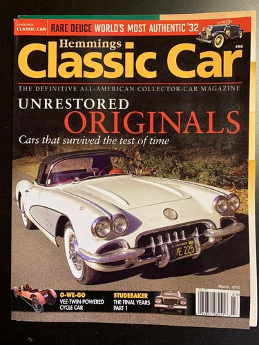 Hemmings classic car magazine - classic,