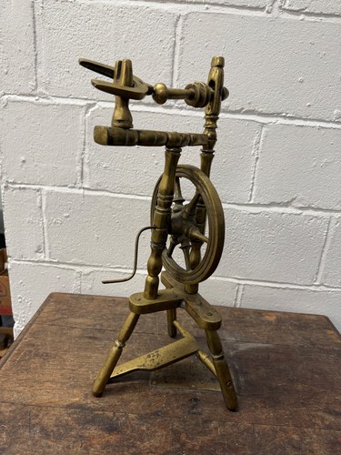 Heavy vintage brass model - brass,