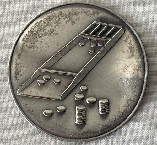 Vintage thin embossed metal - thin,