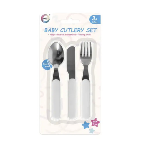3pcs kids cutlery set - 3pcs,