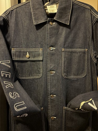 Versace denim jacket regular - versace,