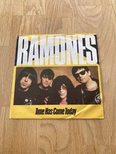 Ramones - Time Has Come Today Vinyl 7" Single UK Press W9606 VG+ / VG+