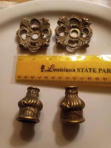 Vintage brass candelabra - vintage,