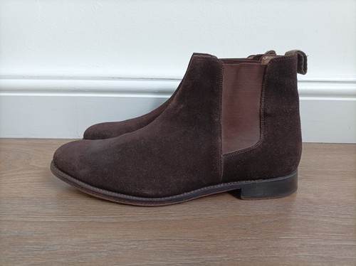 Grenson suede leather chelsea - grenson,
