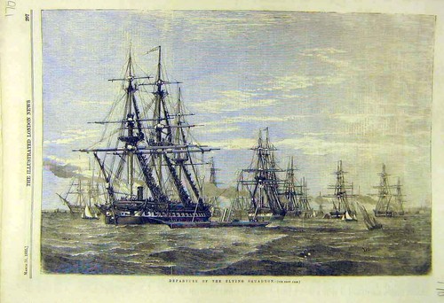 Original old antique print - original,