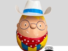 VINTAGE ORNAMENT - MILKY BAR KID COLLECTABLE VINTAGE MONEY BOX PIGGY BANK WEEBLE