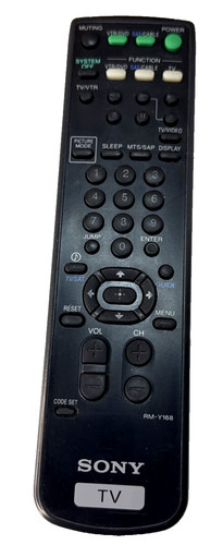 Sony y168 oem remote - sony,