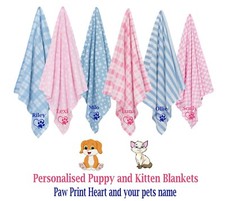 Personalised Pet Blankets