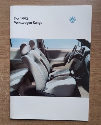 Volkswagen range 1993 - volkswagen,