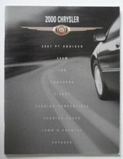 CHRYSLER RANGE orig 2001 USA Mkt Sales Brochure - 300M PT Cruiser Sebring Cirrus