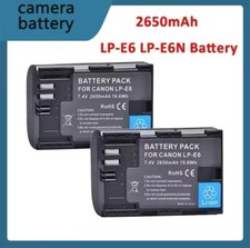 2 off   Canon LP E6 Camera