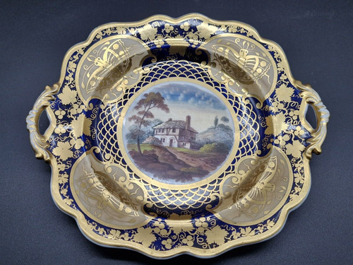 Ridgway twin handled porcelain - ridgway,