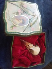 Old Metal Tin With A Bird