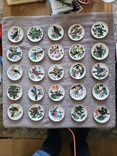 Franklin Porcelain Songbirds of The World Mini Plates Set of 25 Colin Newman 